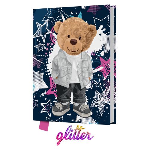 Památník JUNIOR 14x18 cm, 80 listů - Medvídek