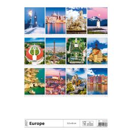 Nástěnný kalendář 2027 Europe (2)