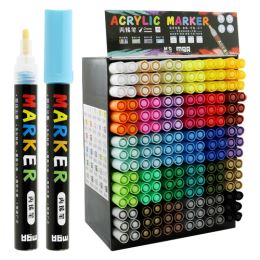 Prezentační stojan Popisovač M&amp;G MOCALO Acrylic Marker 2 mm,  30 barev x 6 ks = 180 ks