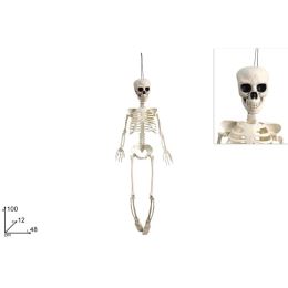 Závěsná dekorace Kostra 100 cm