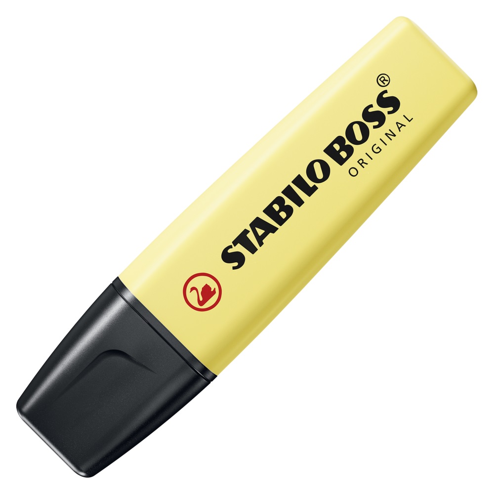 STABILO Zvýrazňovač STABILO BOSS ORIGINAL Pastel, 15 ks stolní set s 14 různými barvami
