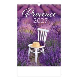 Nástěnný kalendář 2027 Provence