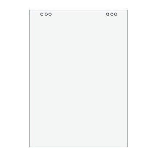 Blok Flipchart čistý 80g, 680x990mm, 20 listov