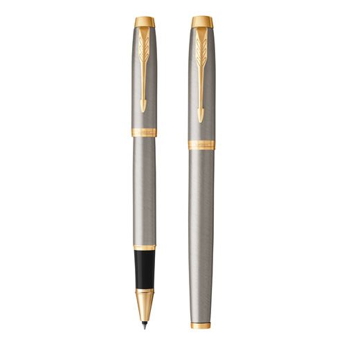 Roller PARKER IM Brushed Metal GT - černá náplň