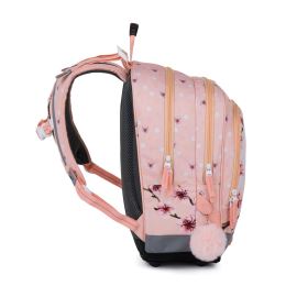 Školský batoh (5-dielny set) BagMaster Alfa 26 A - Veverička (1)
