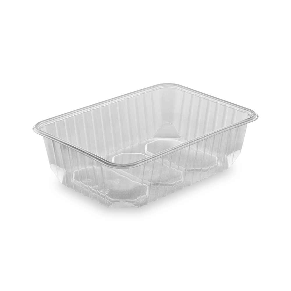 WIMEX Vanička hranatá průhledná 186 x 133 x 52 mm, 750 ml, 50 ks