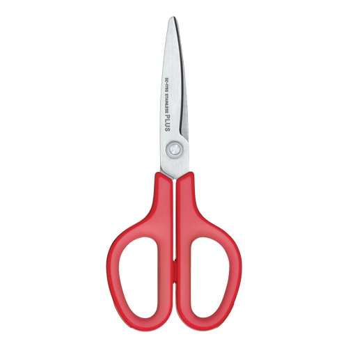 Nůžky PLUS  SC-175S červené, 7" 174mm