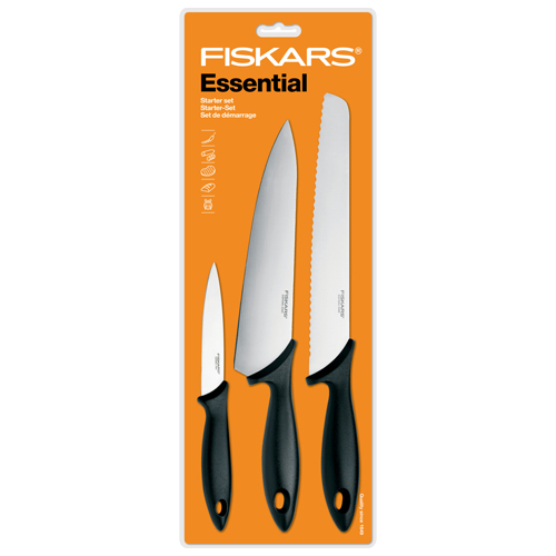 Sada nožů Essential 3 kusová Fiskars 1023784