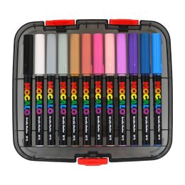 Popisovač M&G MOCALO Acrylic Marker, štětcový hrot (sada 24 barev) (4)