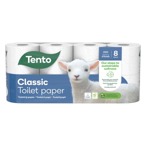 Toaletní papír TENTO Classic (8 ks)