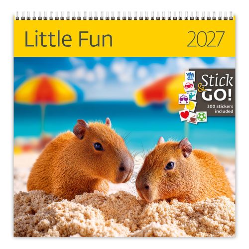Nástěnný kalendář 2027 Little Fun