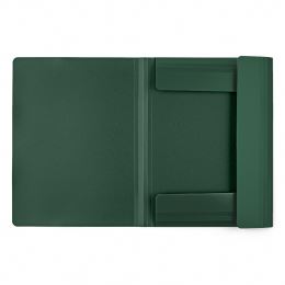 Sloha s gumou A4 PP VERDE zelená (1)