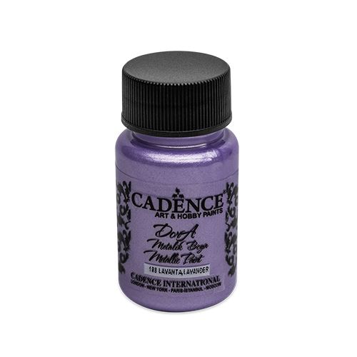 Farba akrylová Cadence D.Metalic, levadulová,50ml