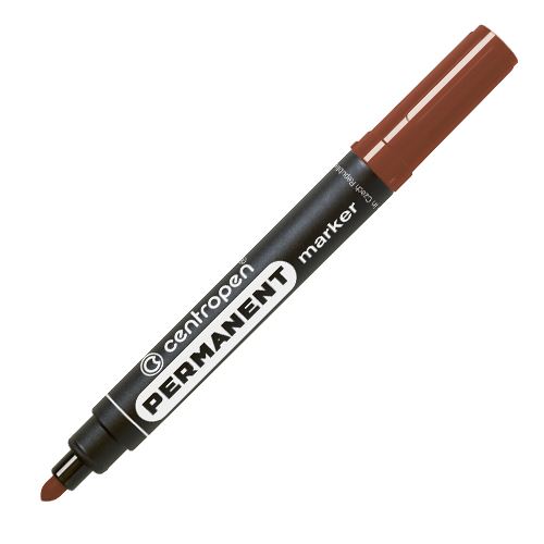 Popisovač CENTROPEN 8566 - hnědý