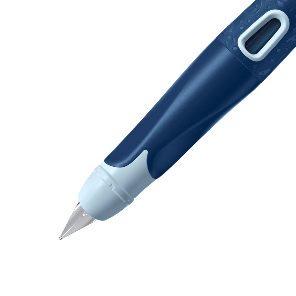 STABILO Plnicí pero pro praváky s hrotem pro začátečníky A - STABILO EASYbirdy Ergo - modré