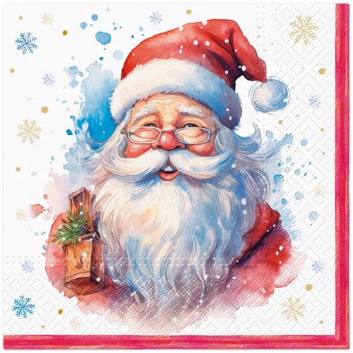 Ubrousky TaT 33x33cm Portrait Of Santa Claus