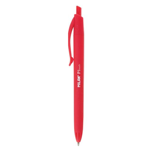 Pero kuličkové MILAN P1 Touch 1,0mm - červená náplň