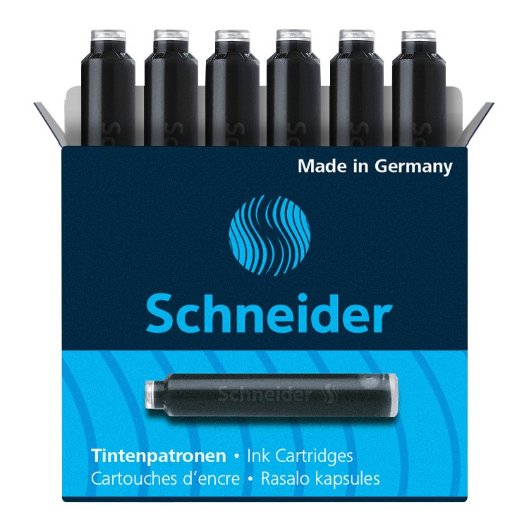 Schneiderovy bomby 6 ks - černá náplň