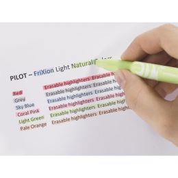 Zvýrazňovač PILOT Frixion Light Natural Colors - sada 6 ks (1)