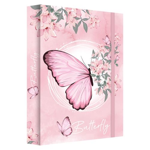 Box na sešity A4 Jumbo MAX JUNIOR S8  - Butterfly