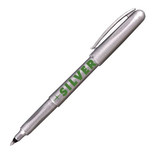 Popisovač CENTROPEN 2670 stříbrný, hrot M