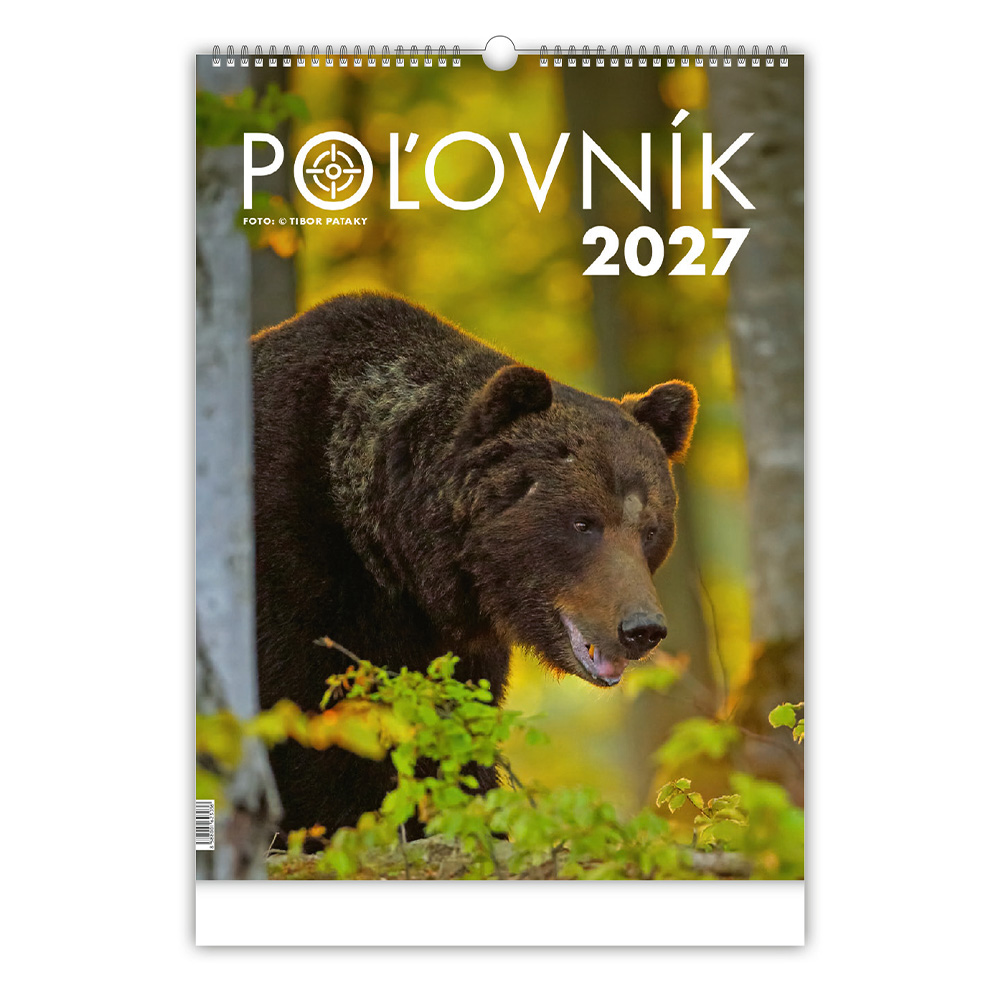 Nástěnný kalendář Hunter 2027