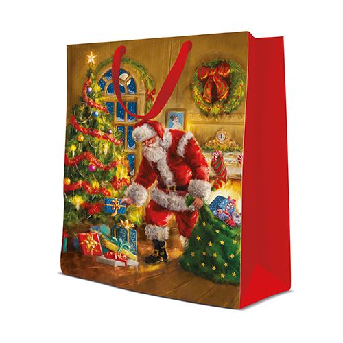 Darčeková taška PAW BIG Santa is Here, 30x41x12 cm