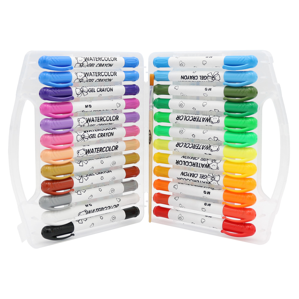 Gelová vosková víčka, vysouvací M&G - sada 24 kusů