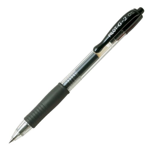 Roller gelový PILOT "G-2" černý 0,5 mm