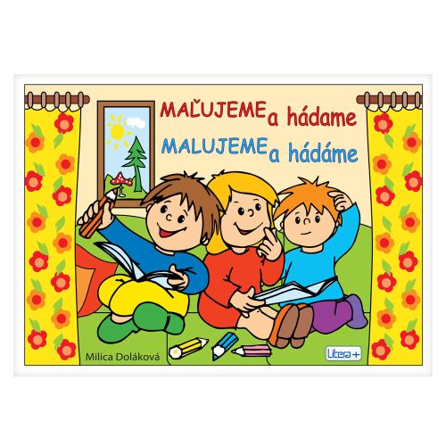 Omalovánka A5 Litera - Malujeme a hádáme