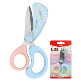 Nůžky dětské M&amp;G Unicorn 4,5"/12 cm s ochrannou krytkou