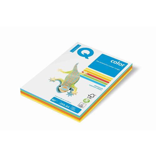 Kopírovací papier IQ A4 intenzívne farby 50 mix