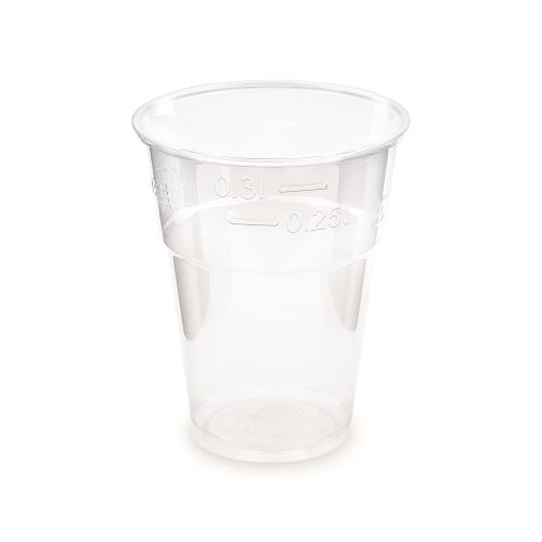 Kelímek (PLA) průhledný O84mm 0,3L [10 ks]