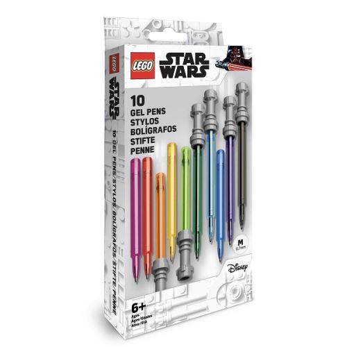 LEGO Star Wars sada gélových pier, svetelný meč - 10 ks
