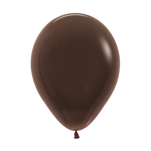 Balón Solid 25 cm, čokoládový /100ks/