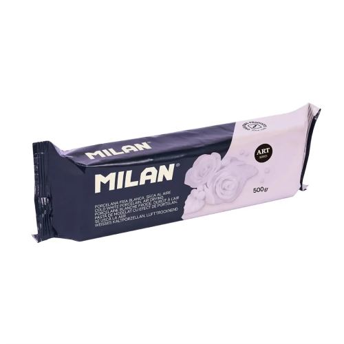 Modelovacia hmota MILAN Porcelana 500g biela, na vzduchu tvrdnúca