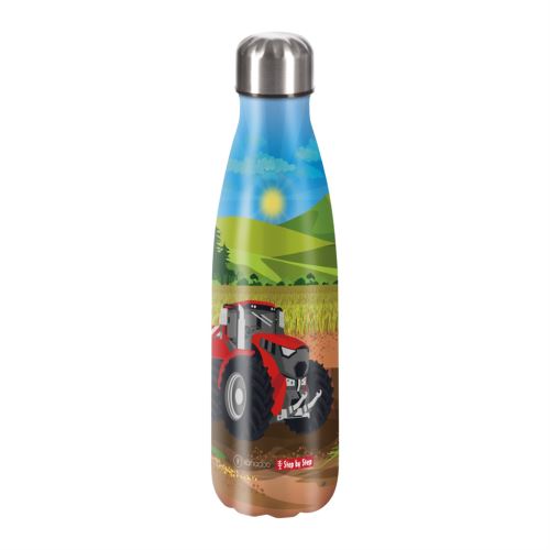 Izolovaná láhev na pití z nerezové oceli 0,5 l,Tractor Freddy