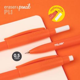 Mikrotužka / Pentelka MILAN PL1 Touch HB/0,5 mm - oranžová (3)