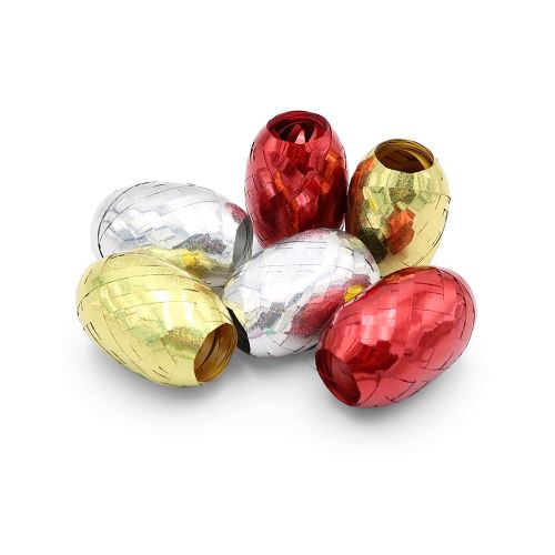 Stuha 5 mm x 10 m / vejce (mix barev /cena 1ks)