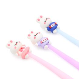 Pero gelové JUNIOR Sweet Rabbit 0,5mm - modrá náplň /1ks (2)