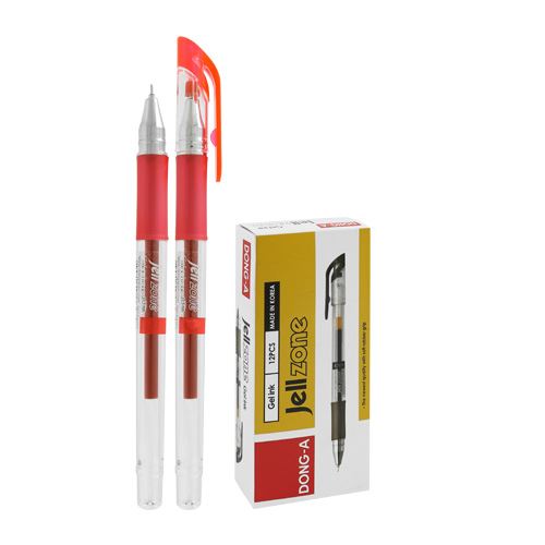 Pero gelové DONG-A JellZone 0.5mm - červená náplň