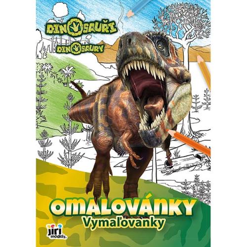 Omalovánka JM A4 Dinosauři 2