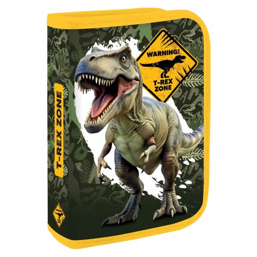 Penál plný - 1 patrový, 31 kusů JUNIOR S9 - T-Rex Zone
