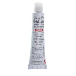 Barva temperová 16 ml běloba titanová