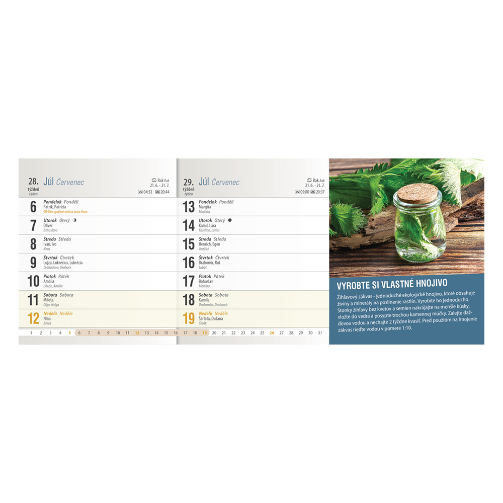  Stolní kalendář Tipy a triky 2026