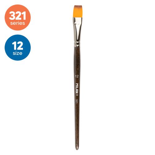 Štětec plochý MILAN č. 12 - 321
