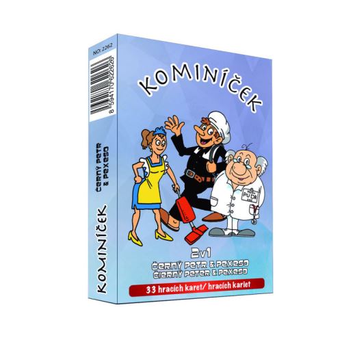 Karty hracie - Čierny Peter - Kominár