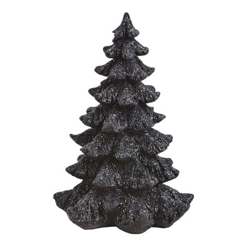 Vánoční stromek 21 cm, černý (1)
