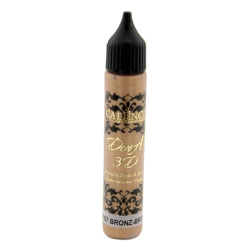Metalická kontúra CADENCE, bronzová, 25 ml