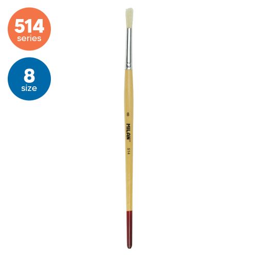 Štětec kulatý MILAN č. 8 - 514